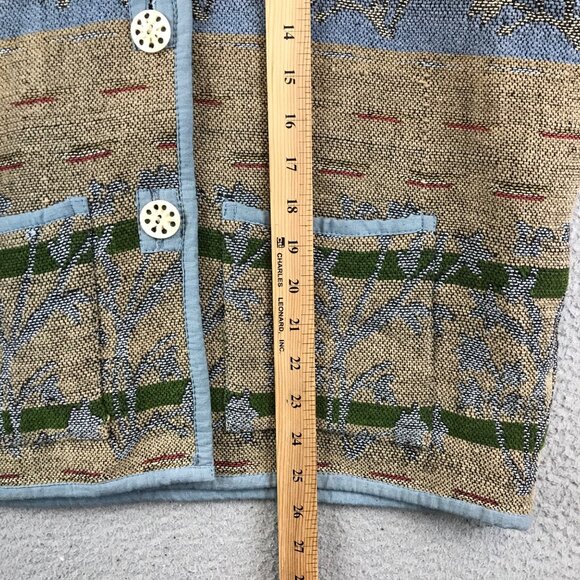 Vintage Flashback Sz S Tapestry Floral Print Jacket - Picture 4 of 9